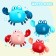 Clothing toy "Crab", waterfowl, MIX's colors