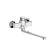 Zipponi Silhouette bathtub mixer, 1-crap with a divertor, pouring 350 mm, with manual watering