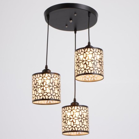 Lamp Bayerlux 1954/3bk E27 40W Black 29x29x22-122 cm