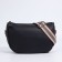 Bag Cross-Bodi with a zipper, black color