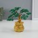 Souvenir Polystone, Metal "Tree of Life in a bag" Green 6x17x17 cm