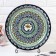 Largan Rishtan ceramics "Patterns", 36 cm, blue