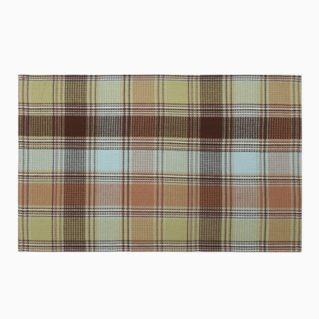 Ethel Plaid towel, col. Blue, 38x63 cm, 100% HL-4