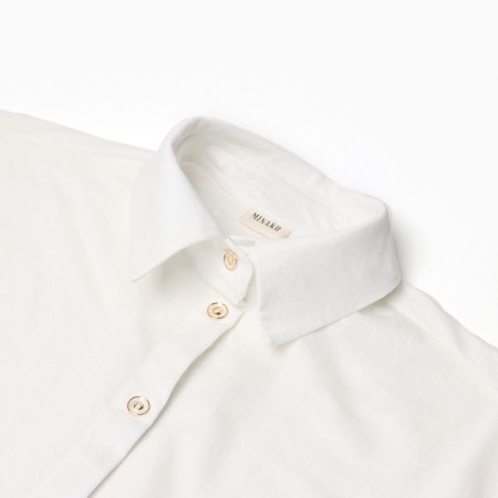 Women's suit (shirt, trousers) minku white color, rr 44-8