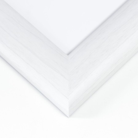 Photo frame Plastic "Mira" 20x30 cm 647261-8, white (plastic screen)-1