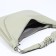 Load bag with zipper, outer pocket, long belt, green color