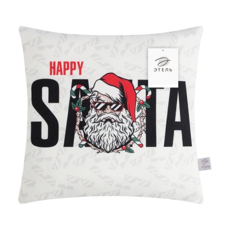 Happy Santa Pill Pigle Ethel, Pill 40*40 ± 3 cm, plaid 100*150 cm 100%p/e, 280 g/m2-3