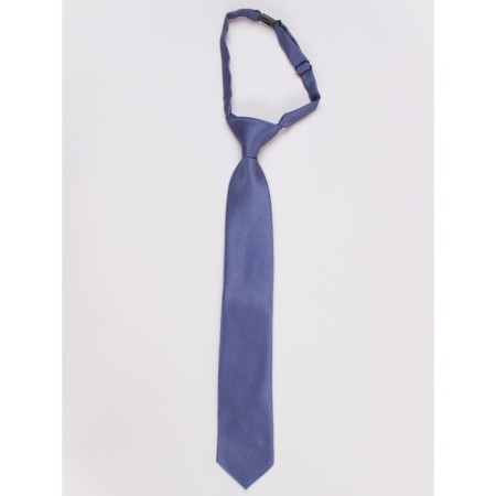 ISEE tie for boys, purple color, orange