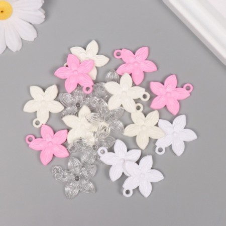 Decor for creativity Plastic "Five -Pacific" Mix set 20 g 3x2.6x0.3 cm