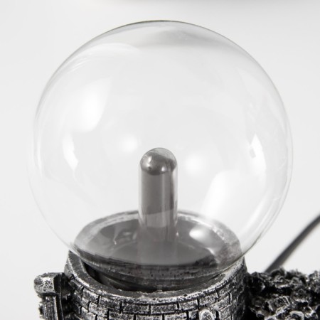 Plasma ball "Pisa tower" gray 14x10x16 cm Risalux-8