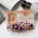 Hair clip "Waltz of Flowers" beads, 9 cm