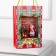 LED figure "Package with Santa Claus" 15 × 23 × 7 cm, plastic, AAX3 batteries (not in the kit), USB, glow warm white
