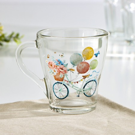Glass mug "Grace. Romance ", 250 ml