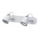 Astor STACT CHAST 2X50W GU10 Metal 9.5x35x14cm