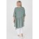 Women's tunic, size 62, green color