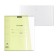 Student school notebook with a plastic cover on the A5+, Erichkrause Coverpro Neon, a cell, 18 sheets, yellow
