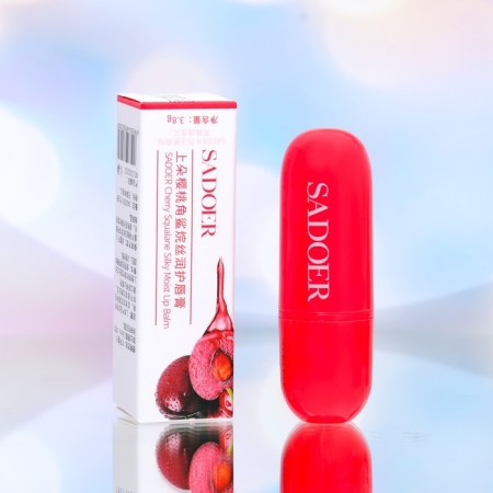 Hygienic lipstick, with cherry extract