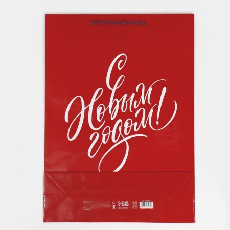 Laminated vertical packet "C NG", L 28 x 38 x 9 cm, New Year-7
