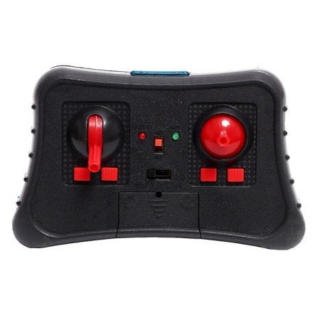 The helicopter radio -controlled "expert" works on the battery, 3.5 channels, light, color red-4