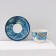 Service Porcelain Tea Dolyana "Star Night", 12 objects: 6 cups 250 ml, 6 saucer d = 15 cm