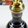 Hookah "Amol", 42 cm, 2 tubes, black