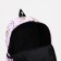 Youth backpack made of textiles, external pocket, pink color