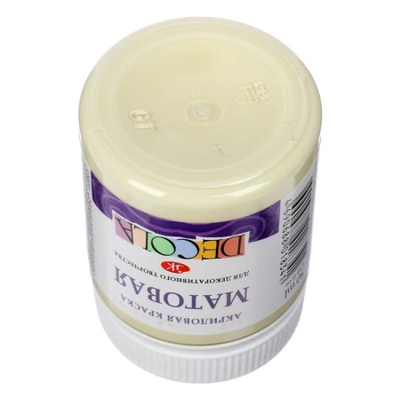 Acrylic matte paint 50 ml, ZHK Decola, Vanilla, 14328243-3