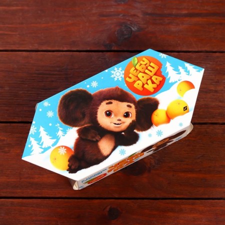 Gift box "Cheburashka", small candy, 9 x 5.8 x 12.8 cm-2