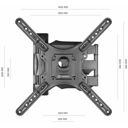 Black Black Black 32 "-65" Max.35kg, wall turn and slope bracket-1
