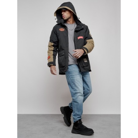 Male Winter jacket, size 52, black color-16