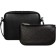 Cross-Bodi bag with Mumi zipper, with a cosmetic bag, black color
