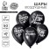Shar Latex 12 "Offective", 50 pcs., Black