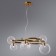 Albus chandelier, 7x40W G9, bronze color