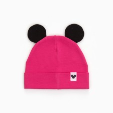Hat for girls, pink color, size 52-54