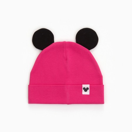 Hat for girls, pink color, size 52-54