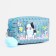 Cosmetic bag with lightning, blue color