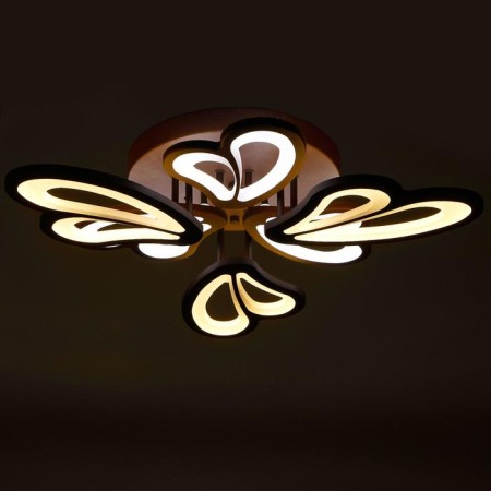 Causteen with PDU 661342/12 LED 140W Dimmer 3 modes 3000-6000k coffee 59x59x8 cm Bayerluux-2