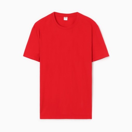 Male T-shirt, red color, rr 56
