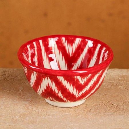 PIALA RISTANA Ceramics "Atlas", 8.5 cm, small cognac