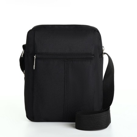 Male bag, black color