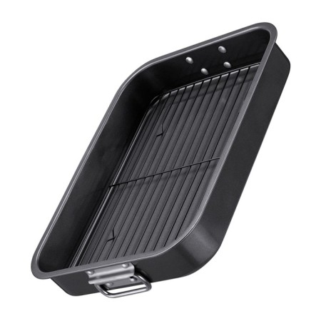 Battering Regent Inox Easy, deep, with grill grille, 42x30.5x6.3 cm-4