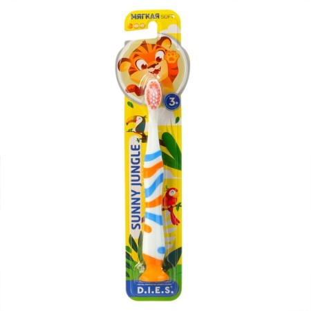 Toothbrush for children D.I.E.S. 3+, 1 pc
