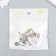 Decor for creativity Metal "Rocket" set 12 pcs silver 1x2.8 cm