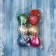 Set of balls plastic D-6 cm, 6 pcs "Prisoxy" mix