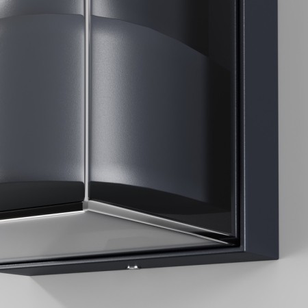 Bra Outdoor O450WL-01GF, E27, 1x15 W, 256x86x88 mm, graphite-5