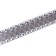 Bar for the cornice "Provence", height 7 cm, length 25 m, color silver, chocolate