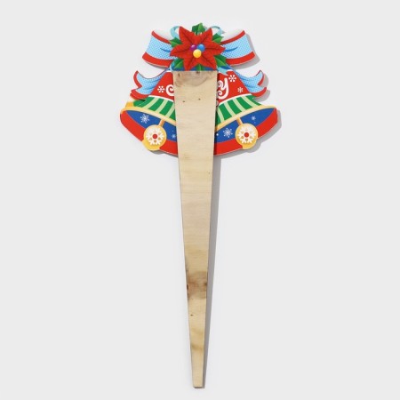 Topper decorative "bells" 10x24.7 cm-4