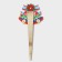 Topper decorative "bells" 10x24.7 cm