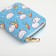 Lightning wallet, blue color