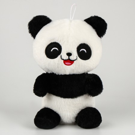 Soft toy with a plaid "Panda"-3